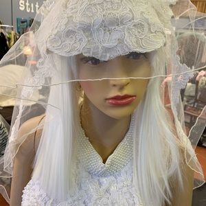 Long wedding veil